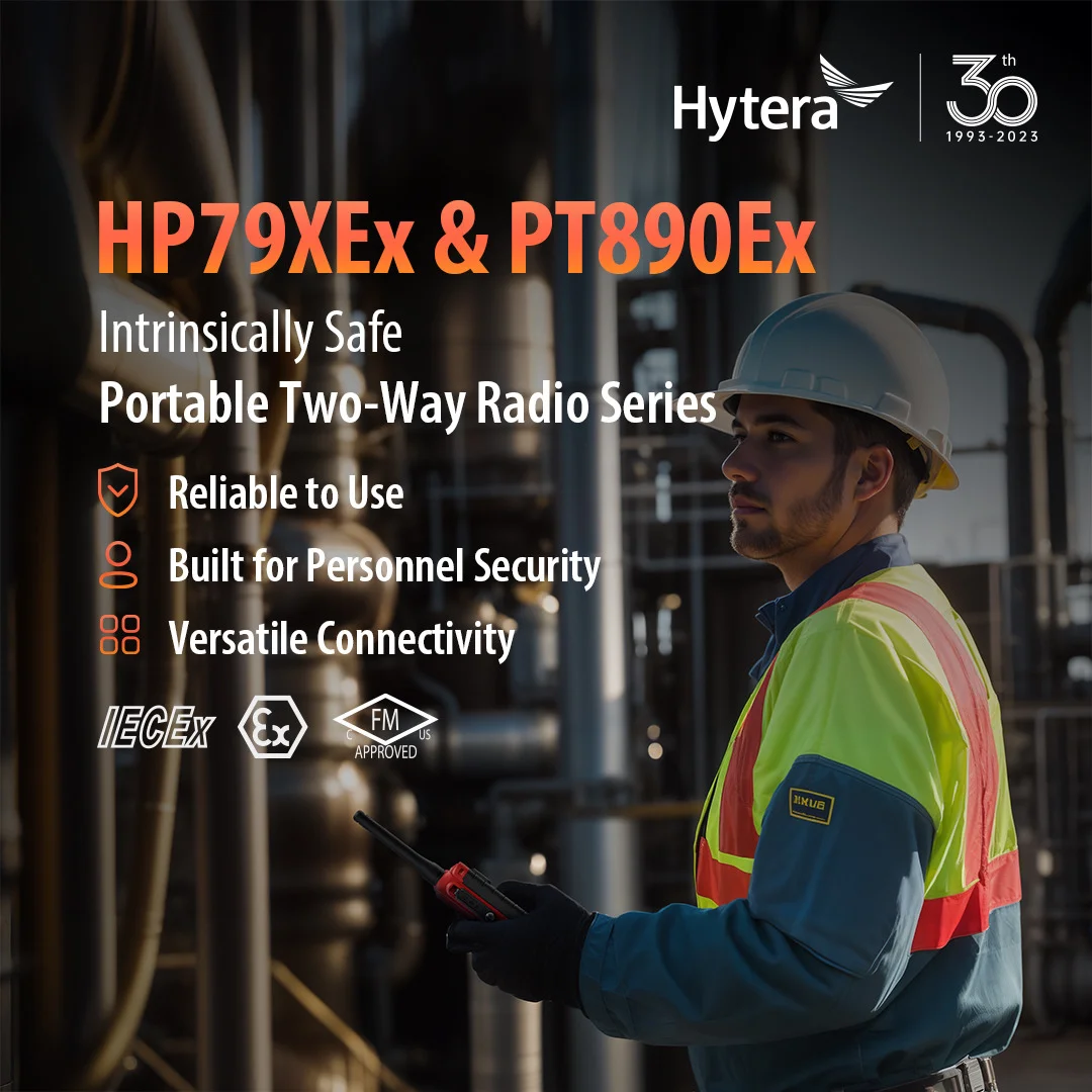 Hytera PT890Ex detail view